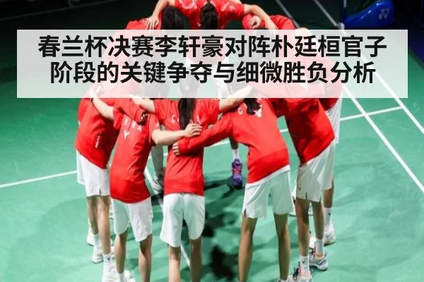 春兰杯决赛李轩豪对阵朴廷桓官子阶段的关键争夺与细微胜负分析